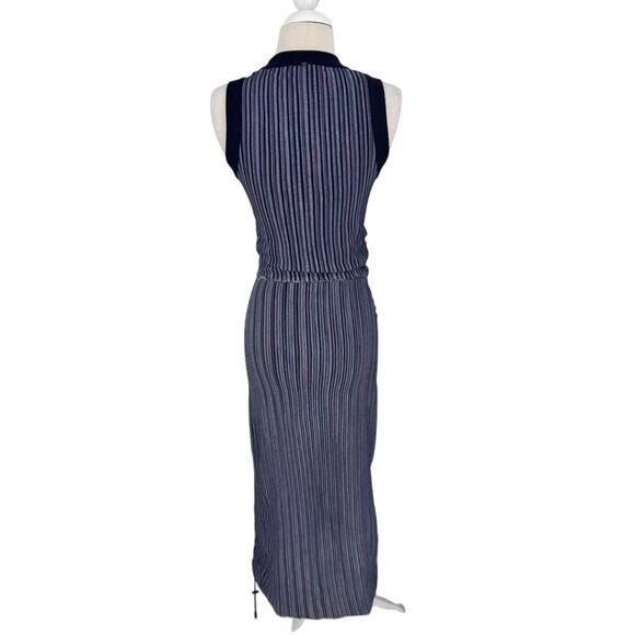 Sportmax Dress Striped Bodycon Medium - Picture 2 of 6